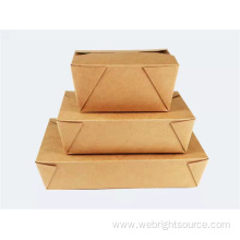 Disposable Kraft box For Food